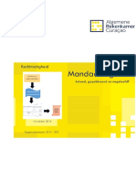 Rapport Mandaatregister periode 2014-2015 Algemene Rekenkamer Curaçao