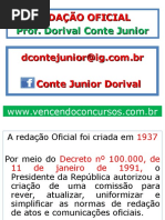 Aulas Redação Oficial i