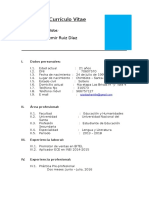 Curriculum Vitae