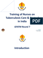 Training of Nurses On Tuberculosis Care & Control in India: GFATM Round 7