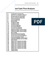 Earnings and Cash Flow Analysis: Slides