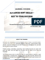 Training Course Describtion - Advanced Soft Skills - TBILISI PDF