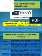 Gestion de Las Operaciones Financieras