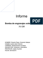 Informe Bombas Desplazamiento Positivo