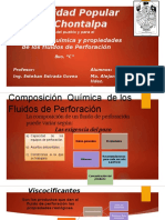 Posicion Quimica y Propiedades de Los Fluidos de Perforacion