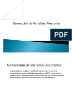 Generacion de Variables Aleatorias