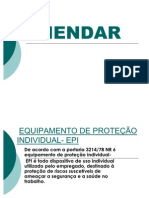 EQUIPAMENTO DE PROTEÇÃO INDIVIDUAL- EPI