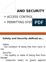 Safety Security Workplace