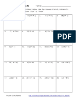 2 Distributive Property No Negs Maze Product