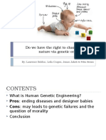 Human Genetic Engineering Ethics