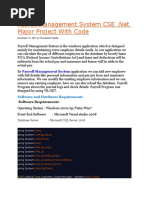 Payroll Management System CSE