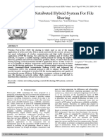 Distributed Hybrid System for File Sharing