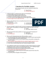 Review of Portfolio Analysis-2