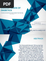 Colour Vision of Diabetics