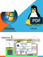 Evolucion Windows Linux