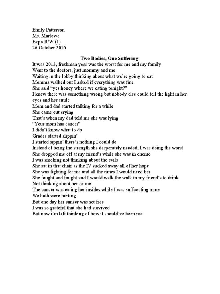 I Believe-Poem | PDF