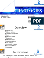 SM Technologies: Submitted To:-Dr. Satish Kumar Presented By