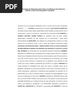 Carta de Recomendacion Personal