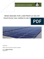 SEAOC PV2-2012 Wind Design For Low-Profile Solar PV Arrays On Flat Roofs