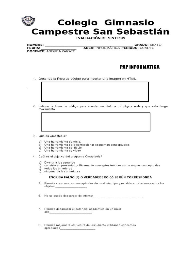Pap Informatica Sexto | PDF