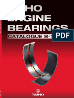 TAIHO Engine Bearings Catalogue for Japanese Vehicles 2015 B-18; Вкладыши двигателя Taiho 2015 B-18