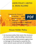 Householders Policy: United India vs. Bajaj Allianz