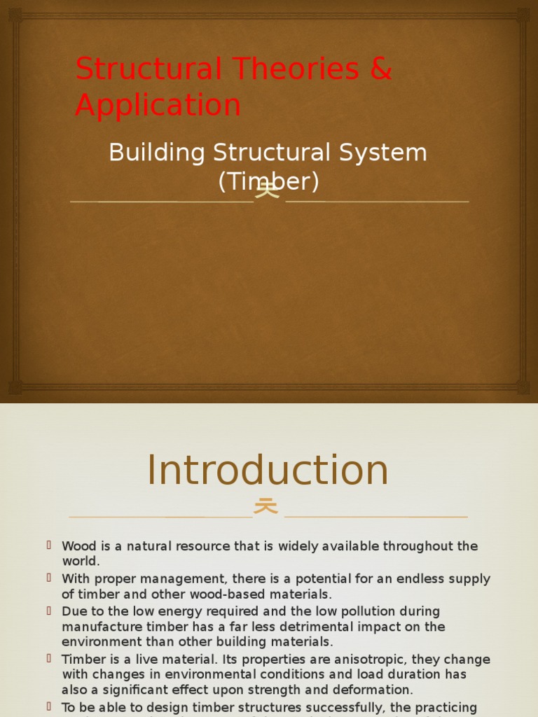 Timber Structure | PDF | Lumber | Beam (Structure)