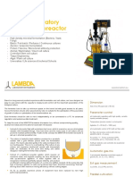 LAMBDA MINIFOR Laboratory Fermentor-Bioreactor_Leaflet