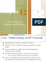Strategy of International Business