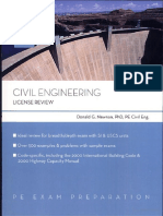 Civil Engineering - License Review by Donald G. Newnan - James H. Banks PDF