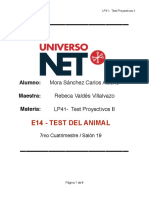 Ejemplo de Interpretacion "Test Del Animal"