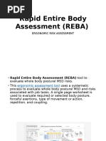 Rapid Entire Body Assessment (REBA)