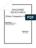 SINGAPORE POLICE FORCE HISTORY AND ORGANIZATIONAL STRUCTURE
