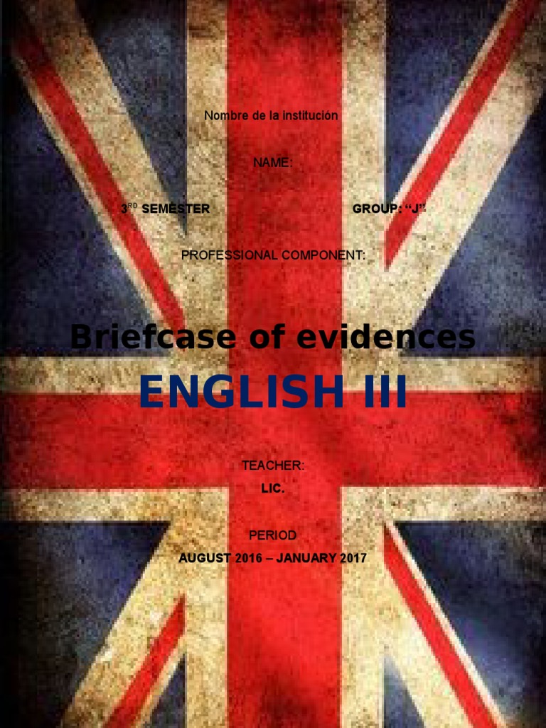 Portada Folder en INGLES PDF