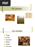 7 - Os cereais