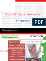 Pharmacotherapy 4 Gout1