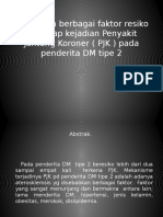 Hubungan Berbagai Faktor Resiko Terhadap Kejadian Penyakit Jantung