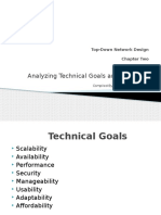 Analyzing Technical Goals and Tradeoffs: Top-Down Network Design Chapter Two