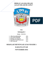 Makalah Kerajaan Islam Di Jawa