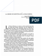 DIAZ MANTECA, E. La Orden de Montesa en La Edad Media