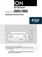 AVR2805 DFU Ownersmanual