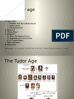 The Tudor Age: Unit III