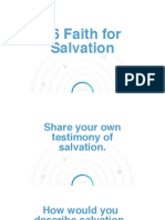 6 Faith for Salvation