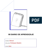 Manuel Diario de Aprendizaje