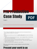 Pre-Production Case Study