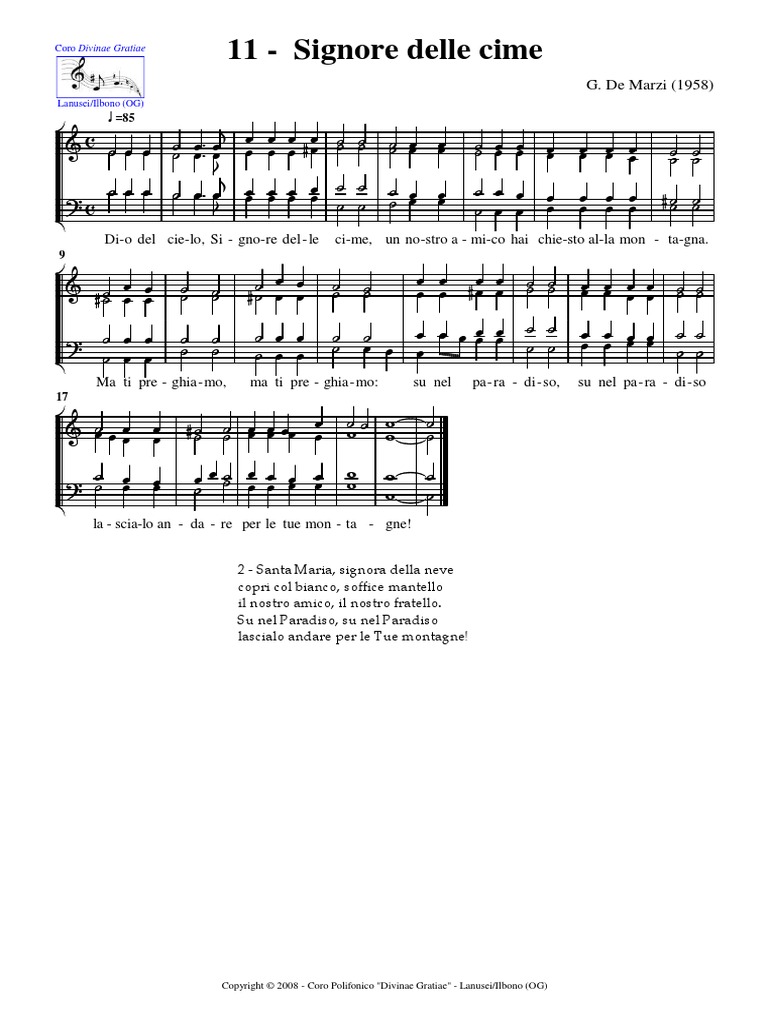 11 Signore Delle Cime PDF PDF