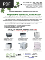 SC ECOCART HOLDING SRL Echipamente IT in Custodie