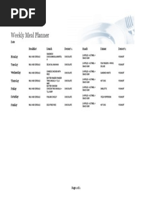 Meal Planner