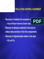 Purpose of Pollution Control Equipment
