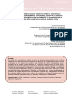 Análise dos riscos de LER em processos produtivos